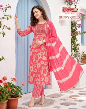Navkar suffy gold vol 29 kurti dupatta set in wholesale